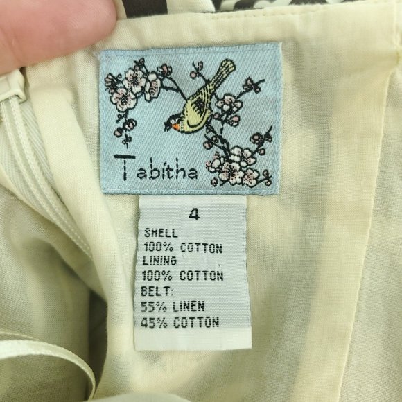 Tabitha Womens Cream Brown Paisley Print Strapless Back Zip Summer Dress… - Picture 8 of 15